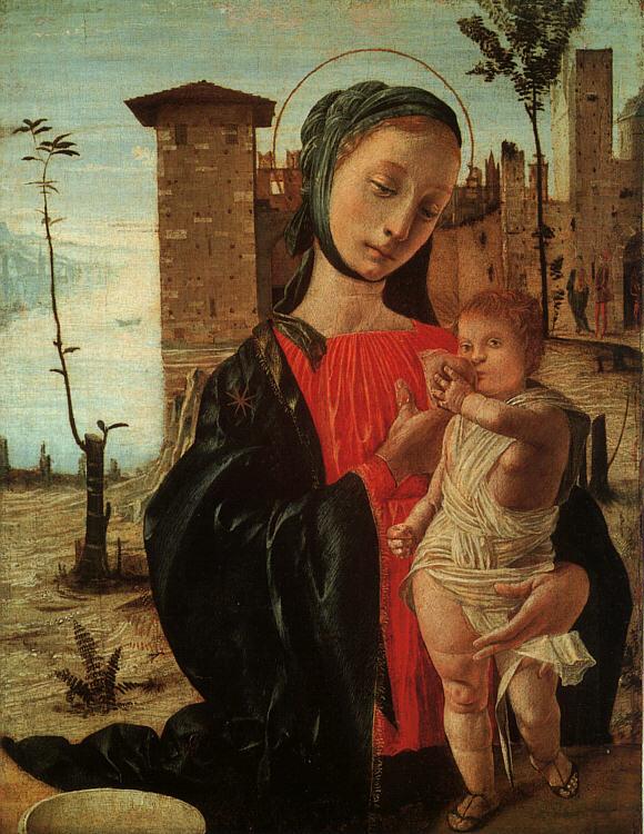 BRAMANTINO Virgin and Child